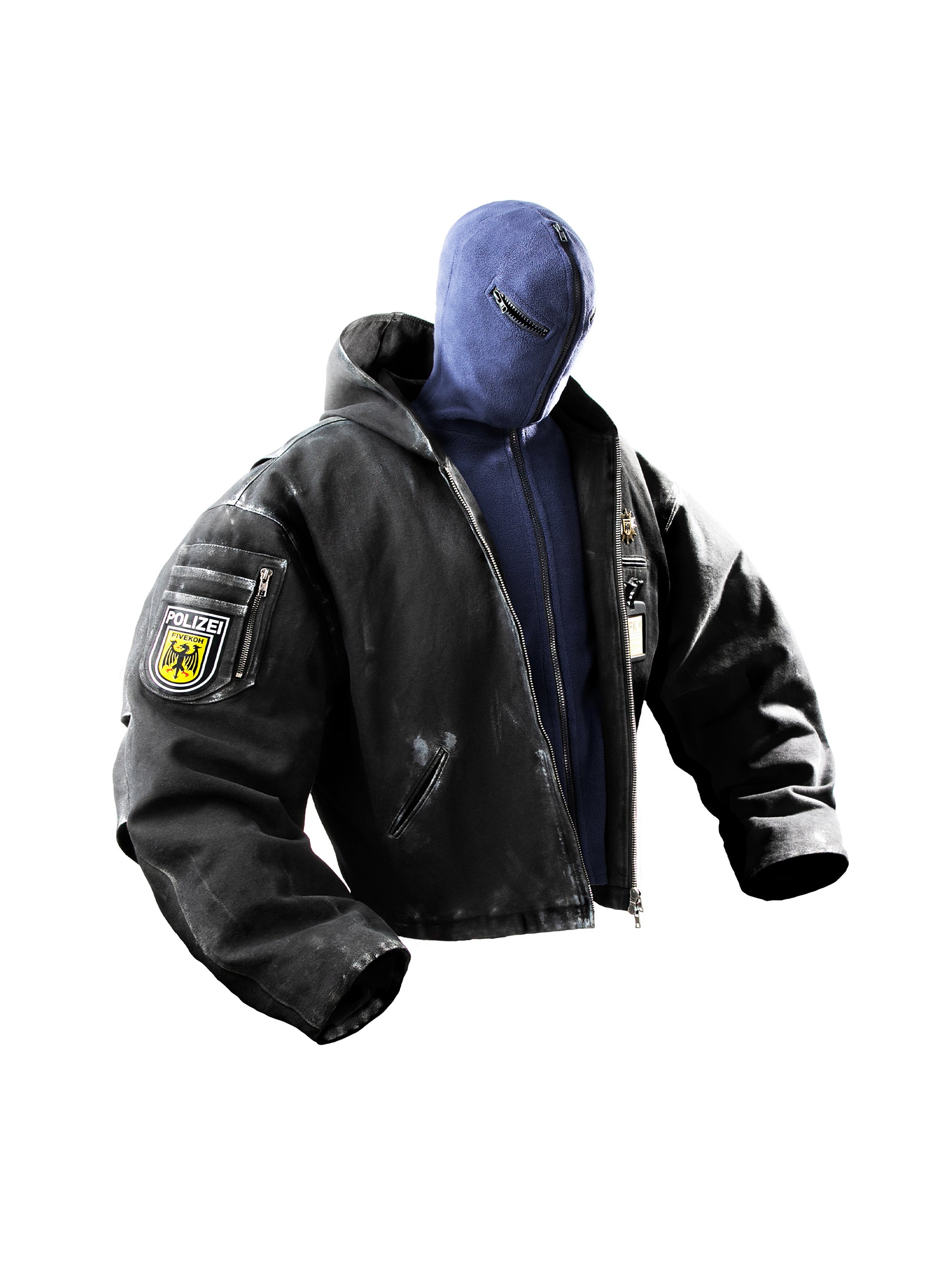 POLIZEI FAKE TWO-PIECE JACKET