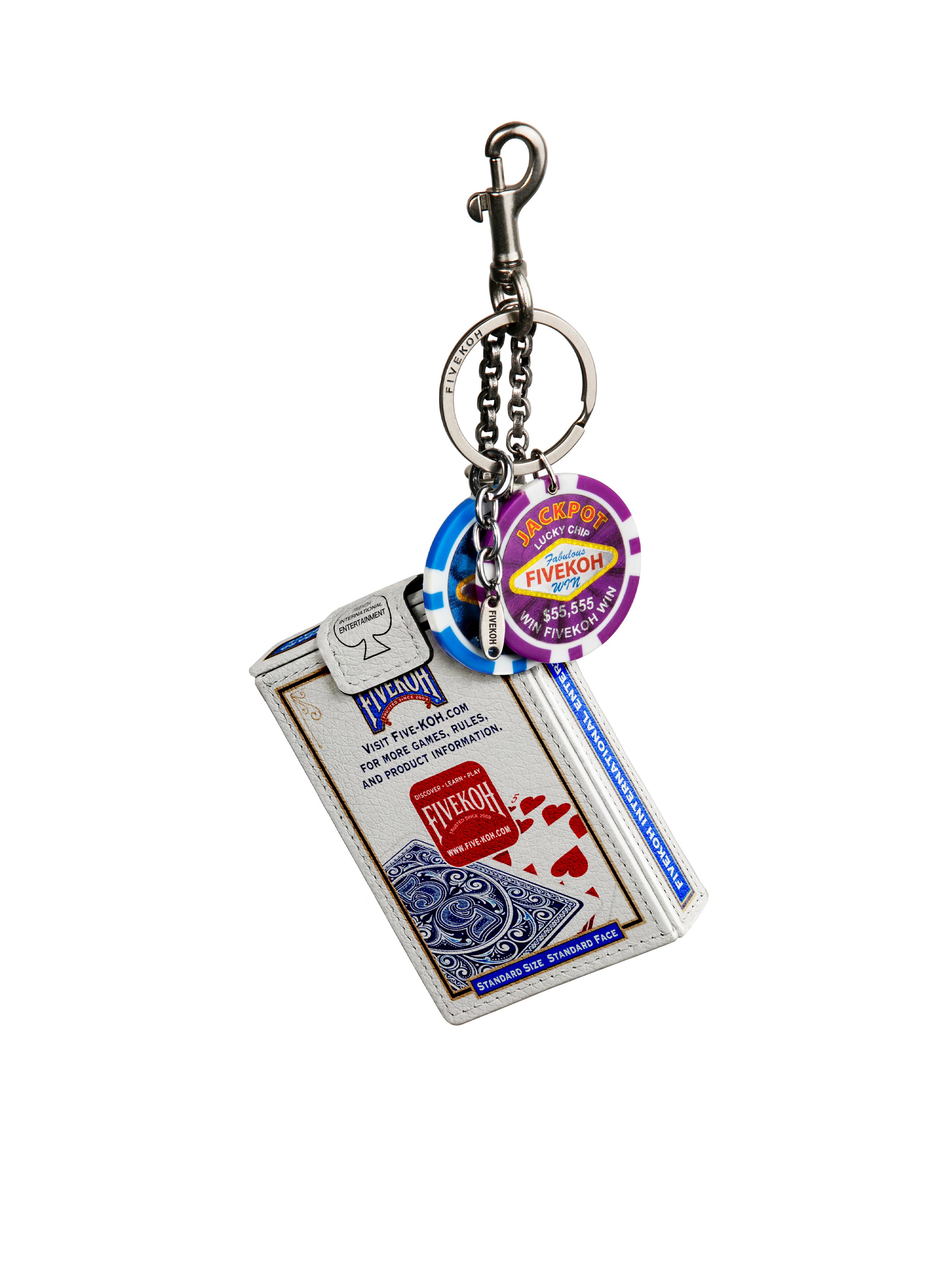 CHARM / KEYCHAIN / COIN AND CARD HOLDER