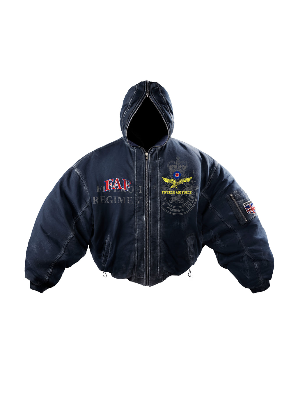 F.A.F. HOODED BOMBER