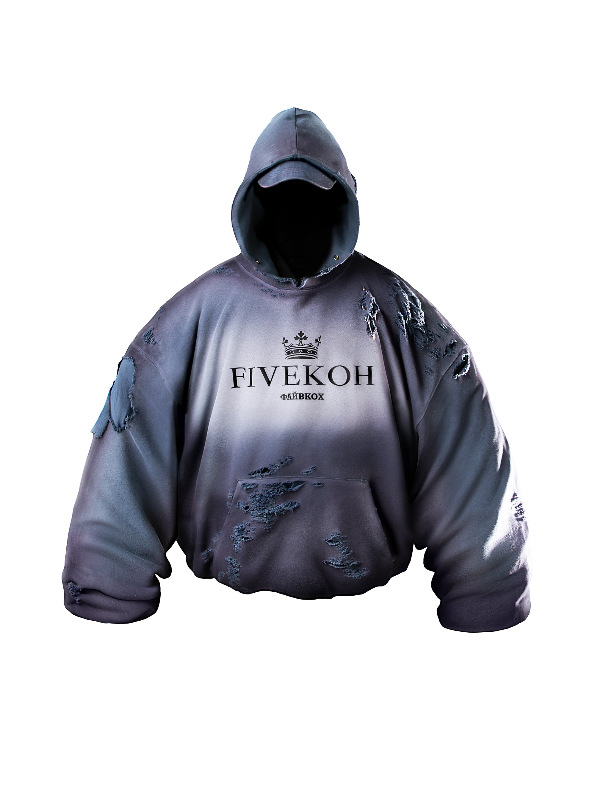 GHOST DOUBLE HOODIE