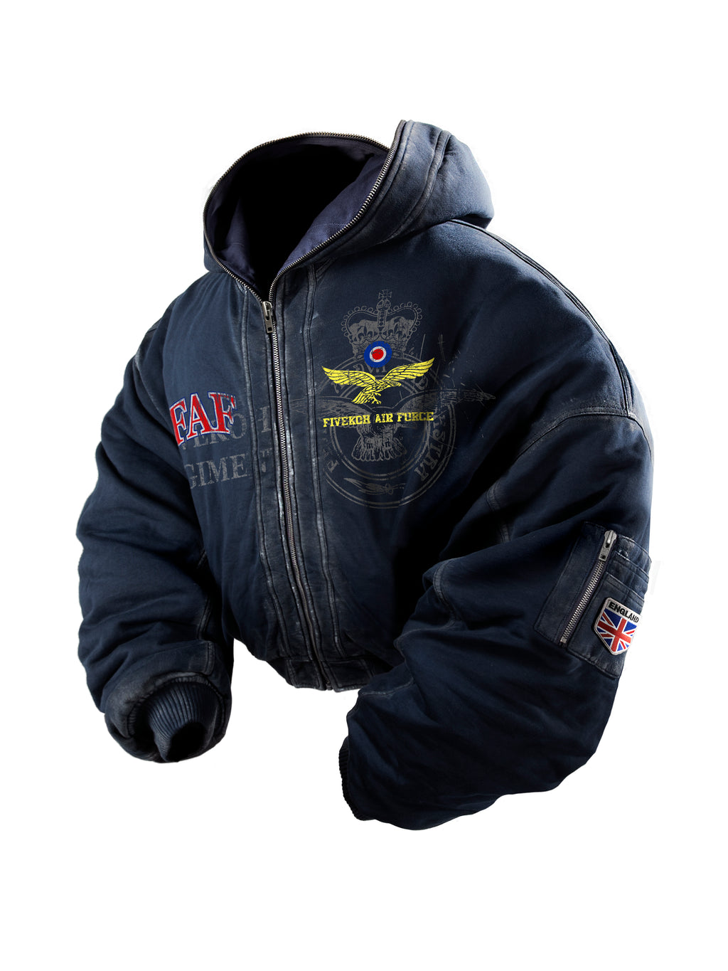 F.A.F. HOODED BOMBER
