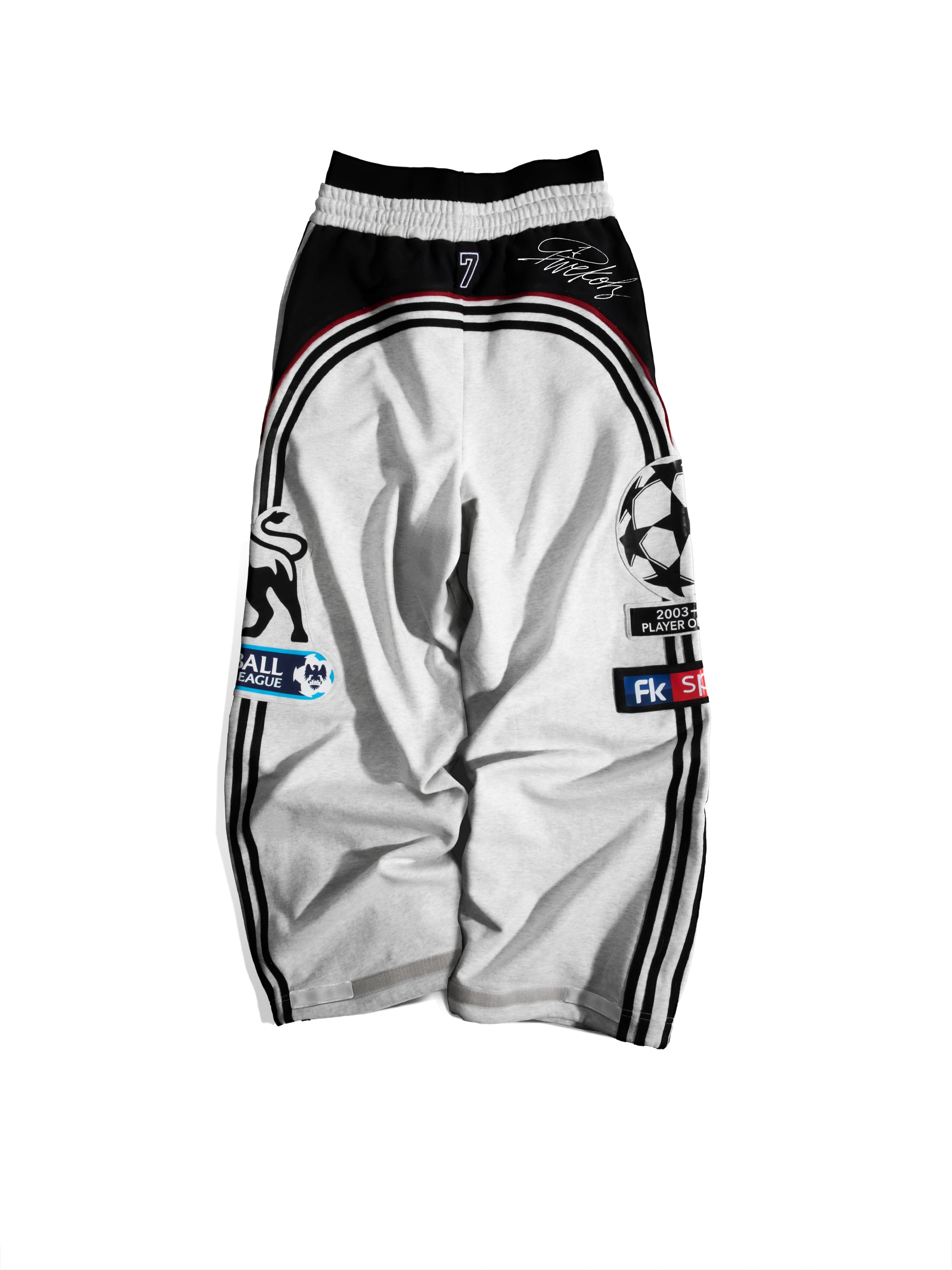 BAGGY SWEATPANTS MELANGE GREY