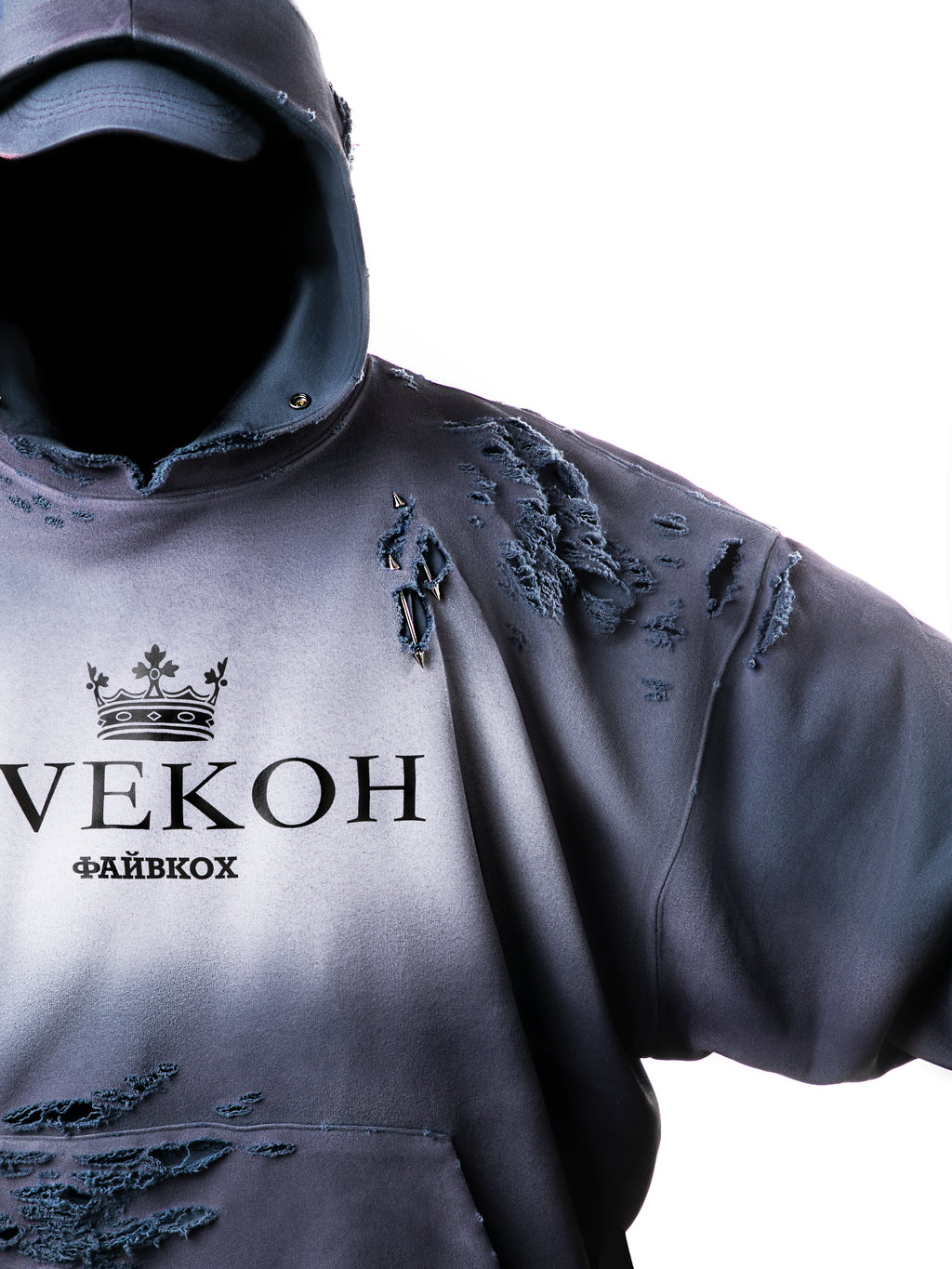 GHOST DOUBLE HOODIE