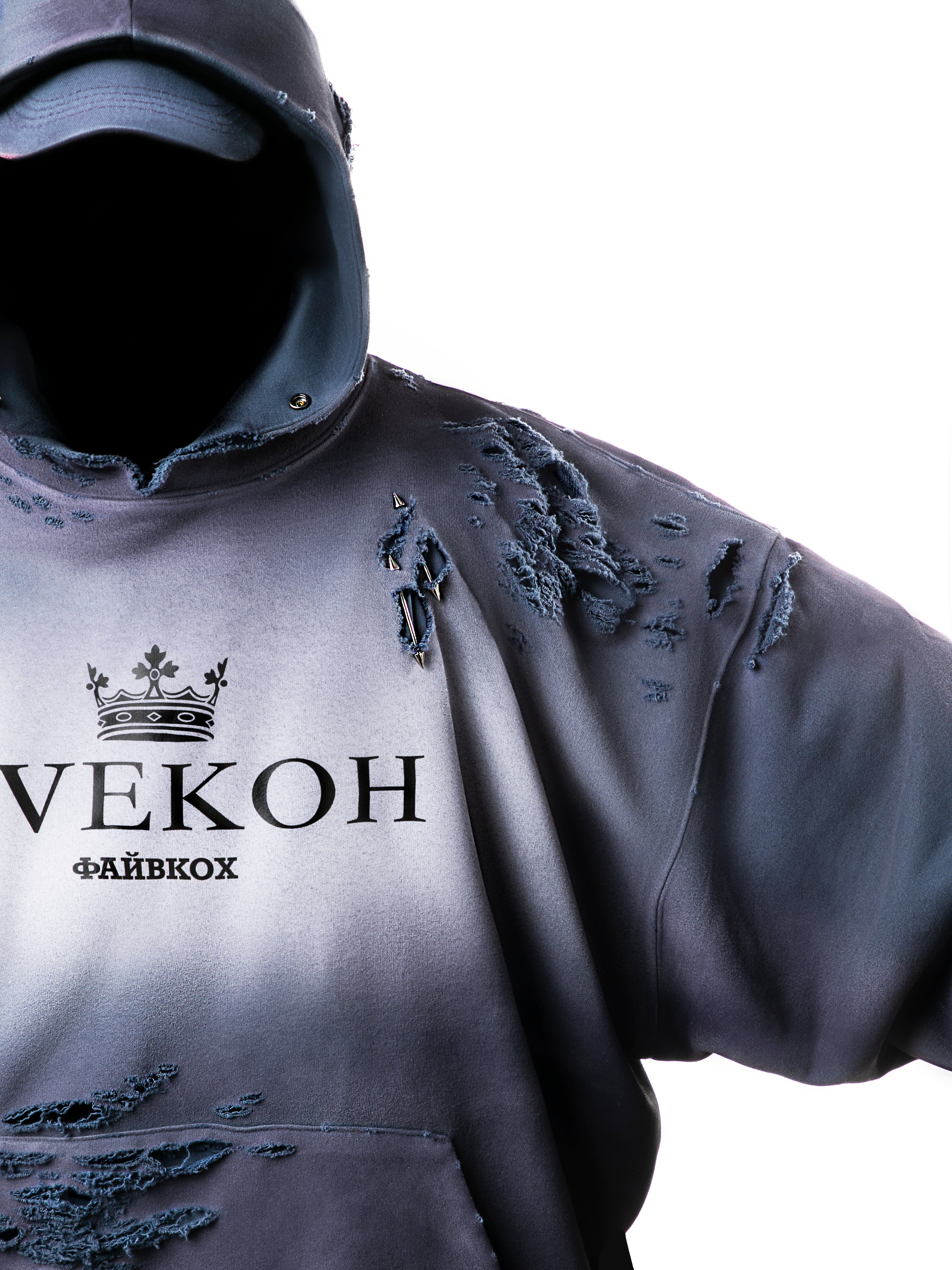 GHOST DOUBLE HOODIE